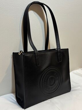 Versace Black Logo Tote Bag